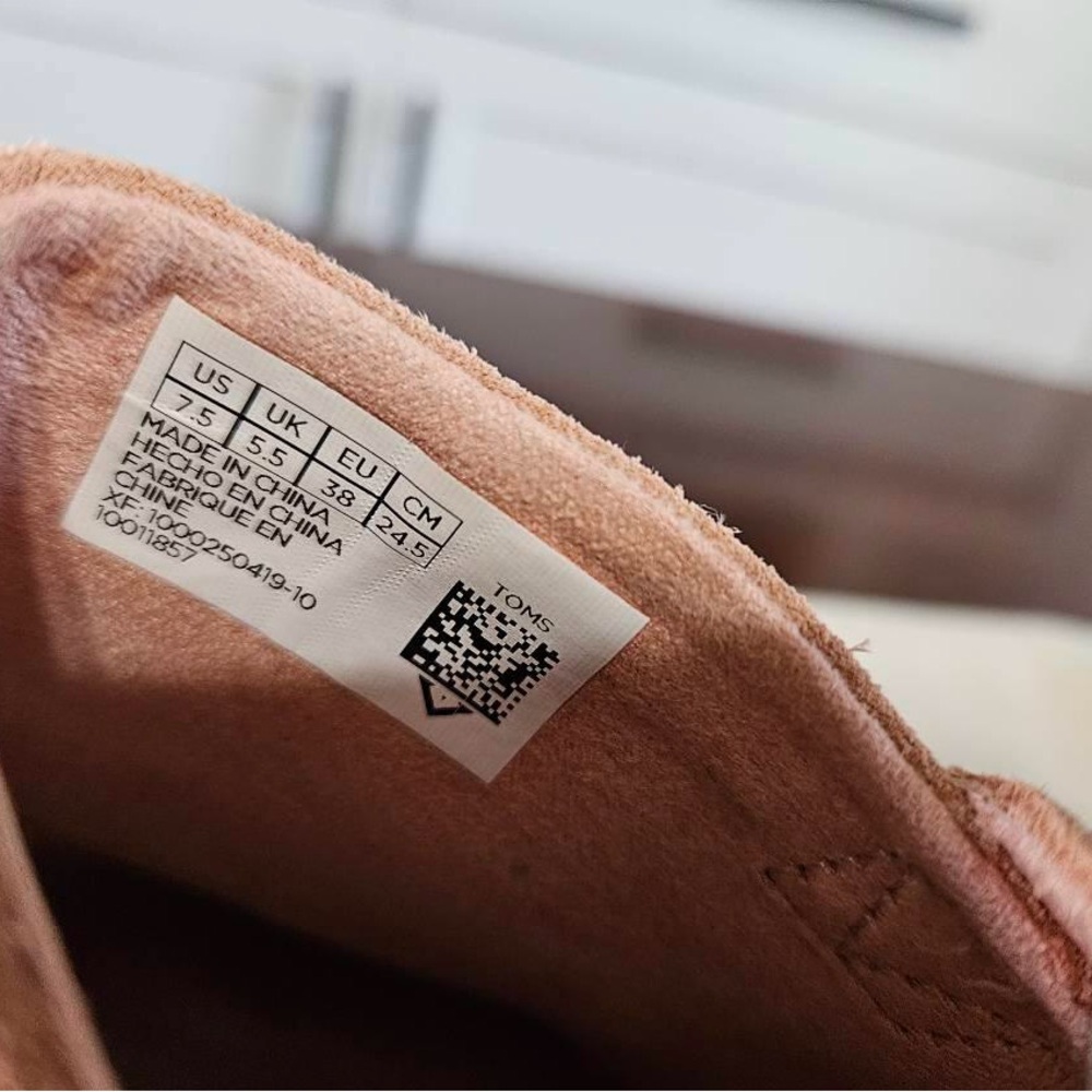 Size 7.5 Tom’s Wedges Espadrilles - Picture 3 of 13